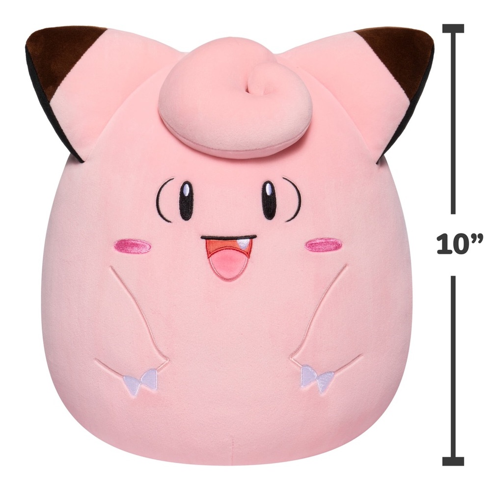 NWT Squishmallows Ultra Soft Plush - Clefairy (Pokémon)